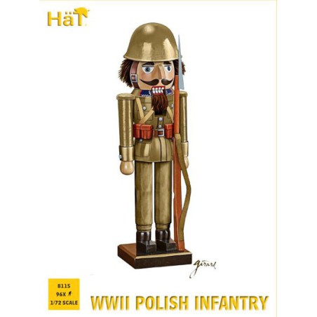 Polish infantry figurine wwii 1/72 | Scientific-MHD