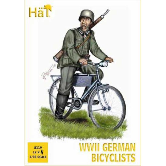 Figurine CYCLISTES ALLEMANDS WWII 1/72 Figurine CYCLISTES ALLEMANDS WWII 1/72