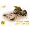 Figurine German Pack 36 37mm ATGun 1/72