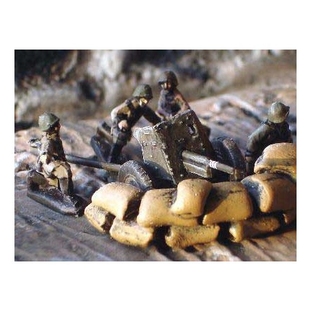 Figurine German Pack 36 37mm ATGun 1/72