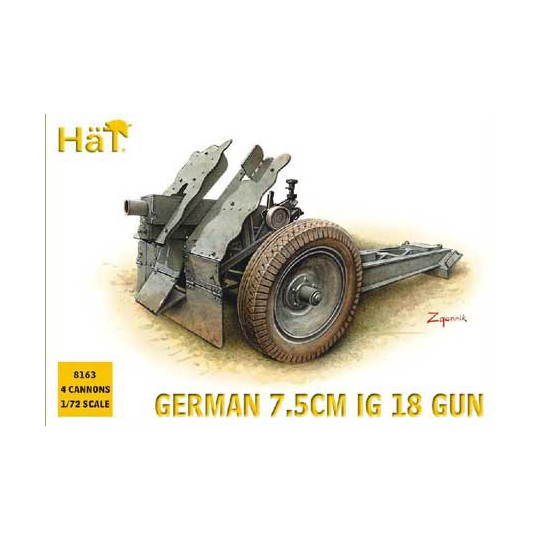 Figurine Canon All. Inf.IG 18 75mm 1/72