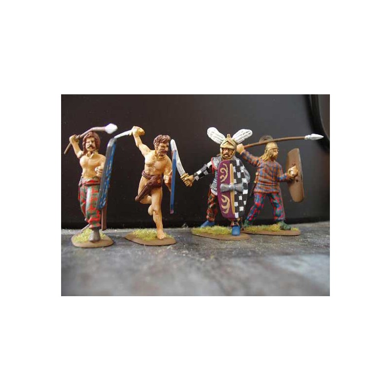 Figurine BANDES DE GUERRE GALLIC 1/32 Figurine BANDES DE GUERRE GALLIC 1/32