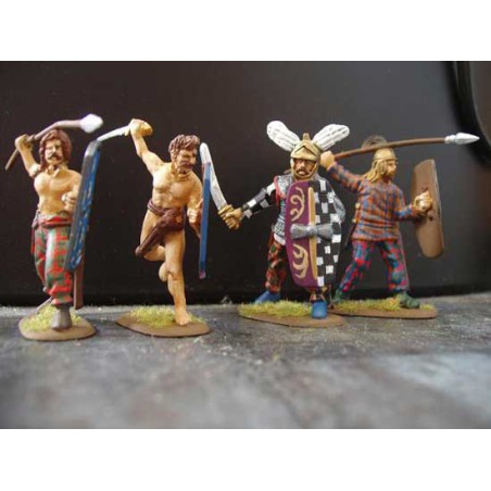 Figurine BANDES DE GUERRE GALLIC 1/32