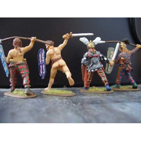 Figurine BANDES DE GUERRE GALLIC 1/32