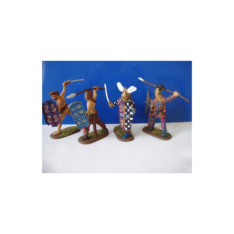Figurine BANDES DE GUERRE GALLIC 1/32 Figurine BANDES DE GUERRE GALLIC 1/32