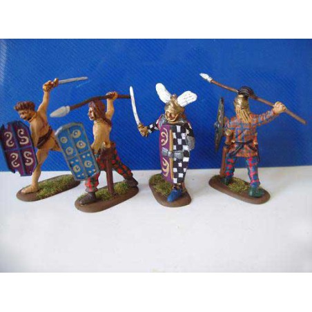 Figurine BANDES DE GUERRE GALLIC 1/32