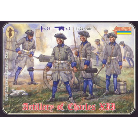 Charles XII artillery figurine | Scientific-MHD