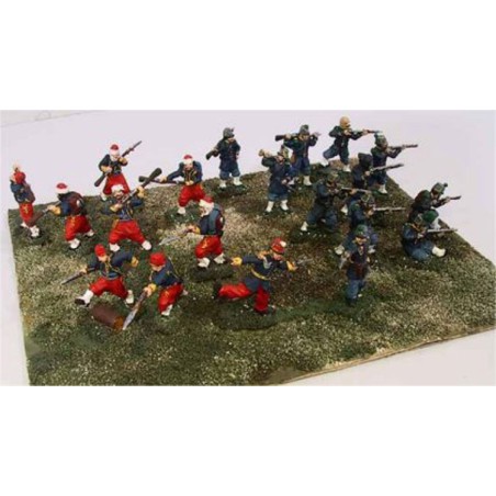 French light infantry figurine | Scientific-MHD