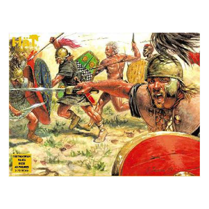 Figurine ALLIES CARTHAGINOIS 1/72