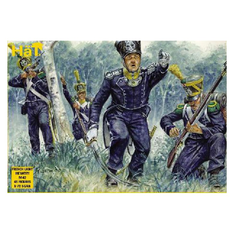 Figurine INF.LEGERE FRAN. NAPOL. 1/72