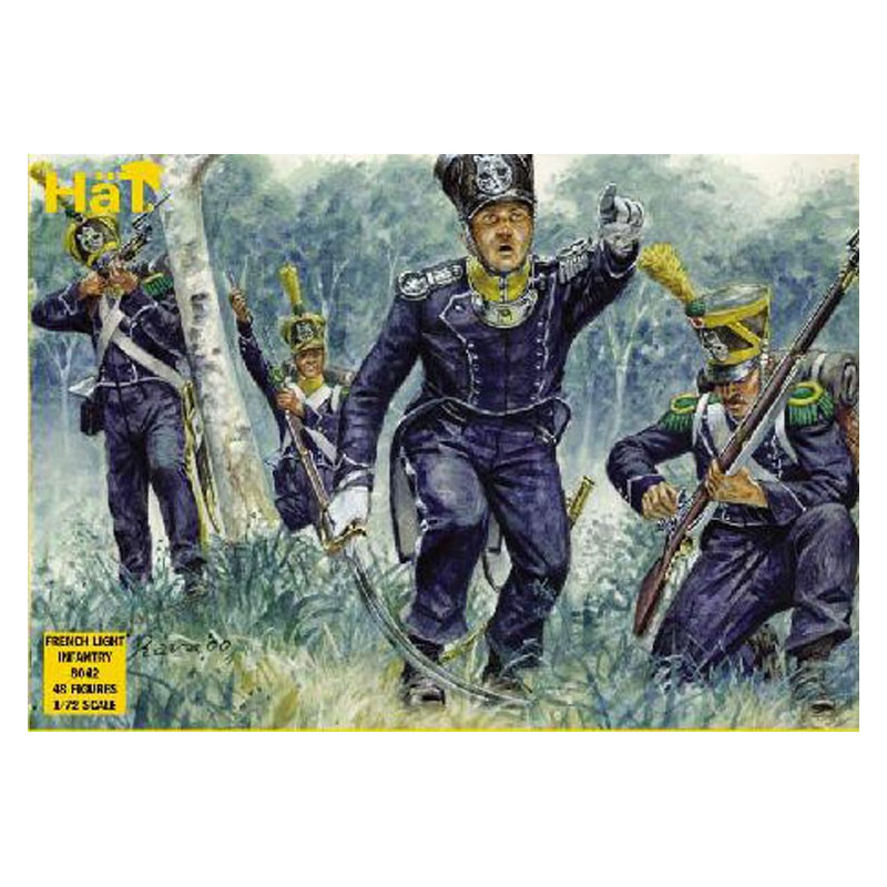 Figurine INF.LEGERE FRAN. NAPOL. 1/72