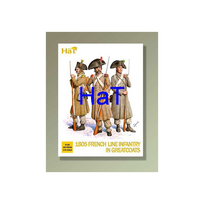 Figurine 1805 Franç. en Greatcoats1/72