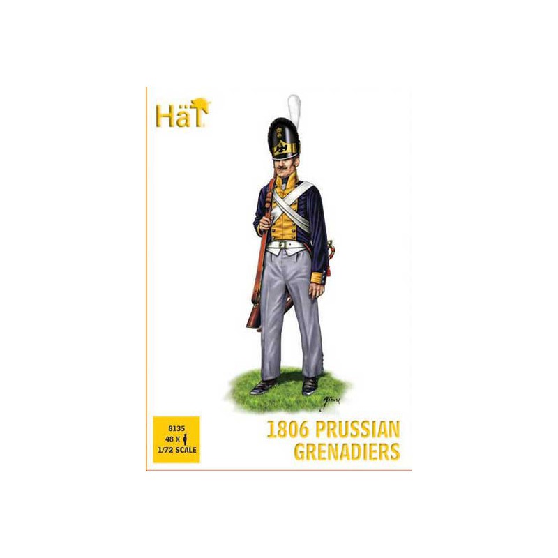 Figurine Grenadiers Prussiens 1806 1/72