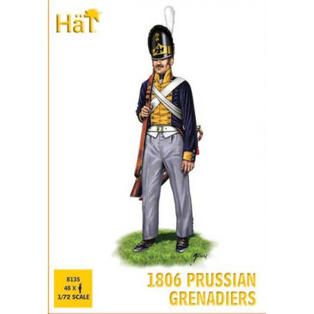 Preußische Grenadiers Figur 1806 1/72 | Scientific-MHD