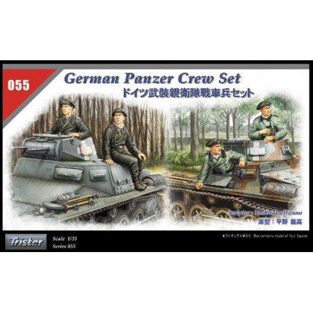 Figurine Equipage Panzer 1/35