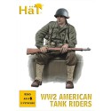 Figurine Equipage tank US WW2 1/72