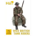 Figurine Equipage Tank Anglais WW2 1/72