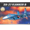 Maquette d'avion en plastique Suhkoi Su-27 Flanker 1/48