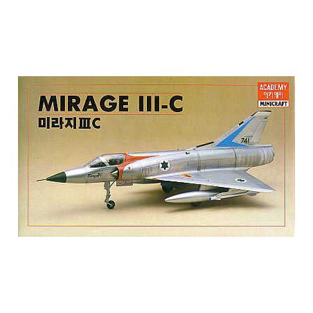 Mirage III-C Fighter 1/48 plastic plane model | Scientific-MHD