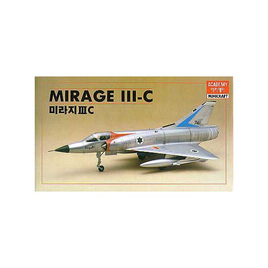 Maquette d'avion en plastique Mirage III-C Fighter 1/48