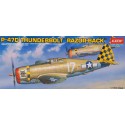 Maquette d'avion en plastique P-47D Razorbak 1/72