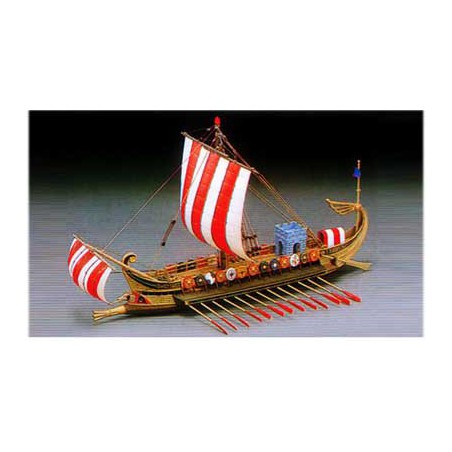 Maquette de Bateau en plastique ROMAN WARSHIP CIRCA BC50 1/72