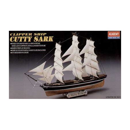 Maquette de Bateau en plastique CUTTYSARK 1/350