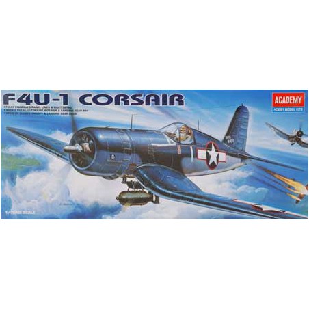 Maquette d'avion en plastique F4U-1 CORSAIR 1/72