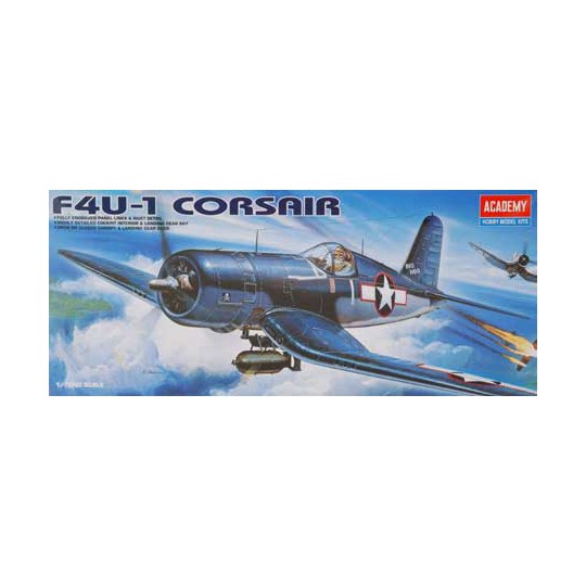 Maquette d'avion en plastique F4U-1 CORSAIR 1/72 Maquette d'avion en plastique F4U-1 CORSAIR 1/72