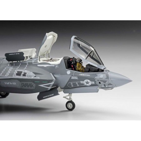 Maquette d'avion en plastique F-35 II (B ) U.S.MARINE 1/72