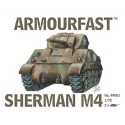 Maquette de Char en plastique SHERMAN M4 TANK (2pcs)1/72