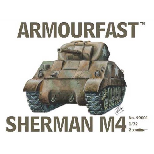 Maquette de Char en plastique SHERMAN M4 TANK (2pcs)1/72 Maquette de Char en plastique SHERMAN M4 TANK (2pcs)1/72