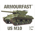 Maquette de Char en plastique US M10 TANK DESTROYER 1/72