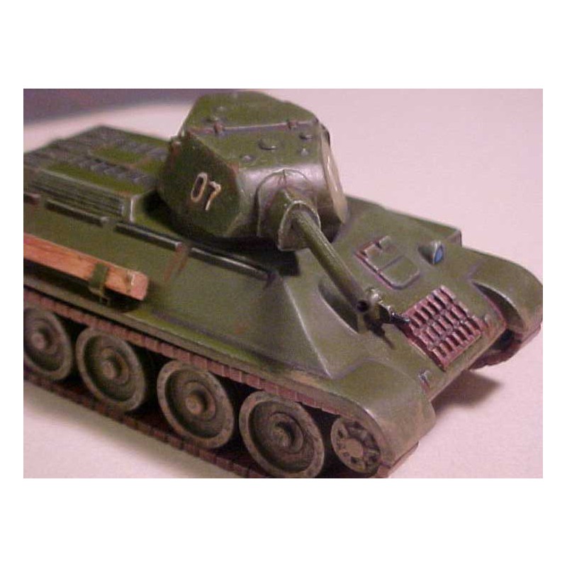 Maquette de Char en plastique RUSSIAN T34/76 (2 pcs) 1/72