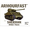 Maquette de Char en plastique SHERMAN M4 A3 76 MM (2p) 1/72