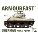 Sherman M4 A3 75 mm (2p) 1/72 Kunststofftankmodell | Scientific-MHD