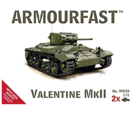 Valentine MKII 1/72 plastic tank model | Scientific-MHD