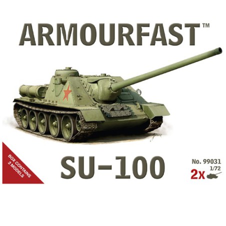 SU-100 1/72 plastic tank model | Scientific-MHD