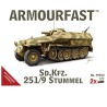 SD.KFZ plastic tank model. 251/9 Stammel 1/72 | Scientific-MHD