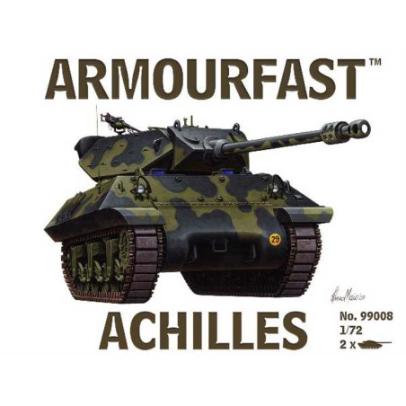 Tank Achilles Kunststofftankmodell (2 PCS) 1/72 | Scientific-MHD