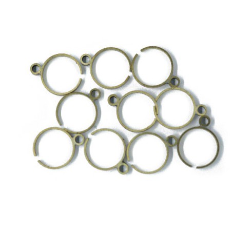 Accastillage de bateau Ferrure de vergue diamètre 11mm (10pcs)