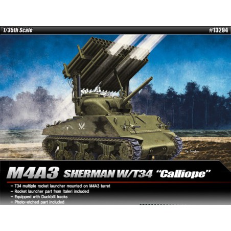 M4A3 Sherman Calliope 1/35 Kunststofftankmodell | Scientific-MHD