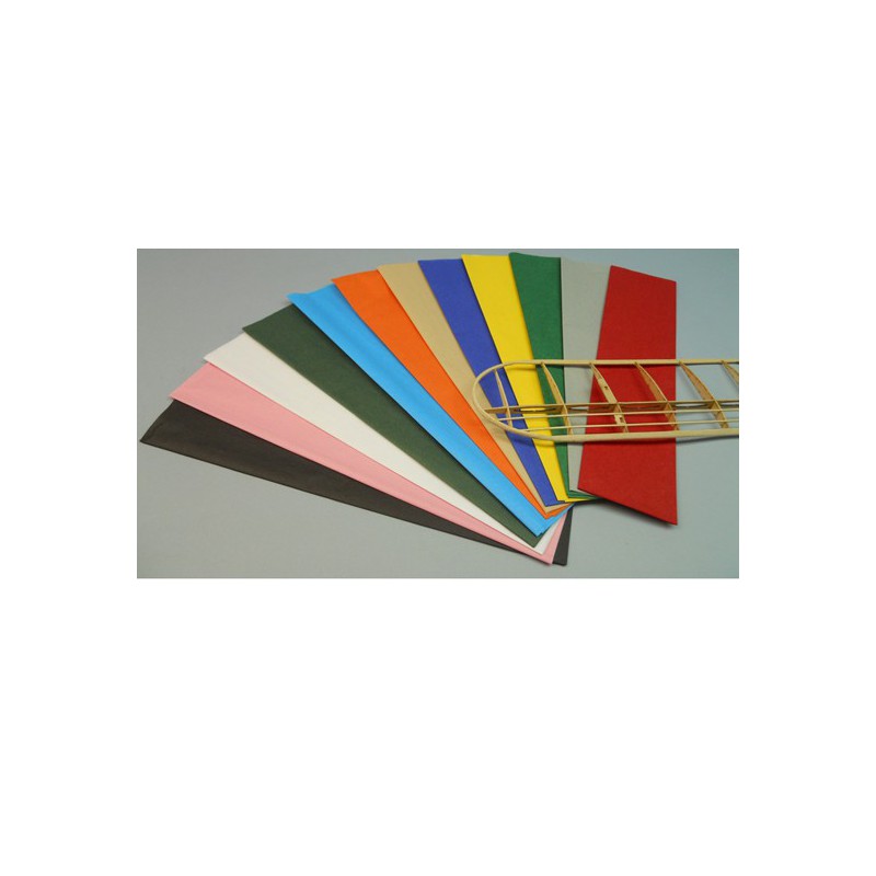 Films et décorations pour maquette PAPIER JAPON BLANC