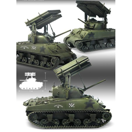 M4A3 Sherman Calliope 1/35 plastic tank model | Scientific-MHD