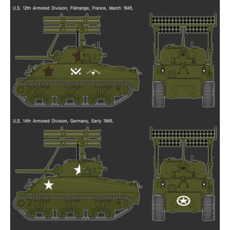 M4A3 Sherman Calliope 1/35 Kunststofftankmodell | Scientific-MHD