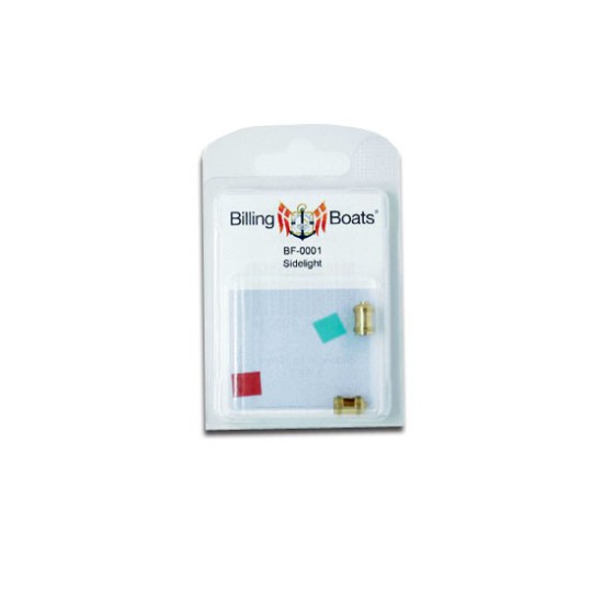Accastillage de bateau Feux de navigation 8x12mm en laiton Accastillage de bateau Feux de navigation 8x12mm en laiton