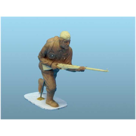 Russian infantry figurine 1/72 winter clothes | Scientific-MHD