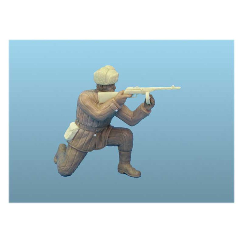 Figurine Mortiers Russes en Greatcoats 1/72