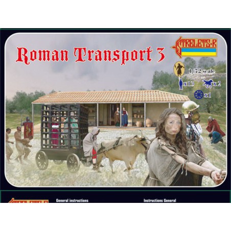 Figurine Transport Romain N°3 1/72