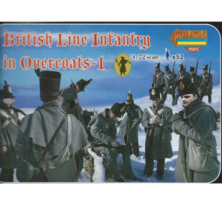 Brit infantry figurine. Overcoats 1 1/72 | Scientific-MHD